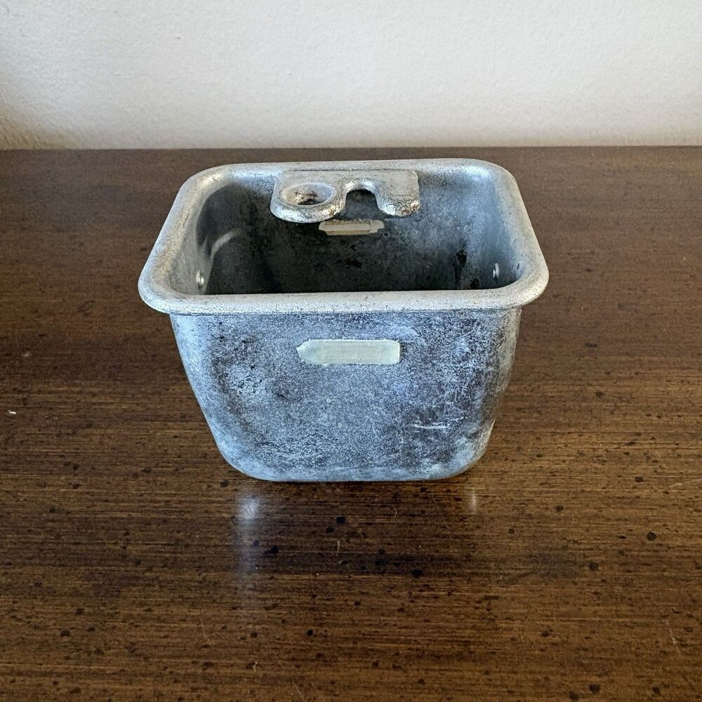 Vtg Classic Car Automobile Ashtray Drop-in Backseat Chevy Ford Buick 2.75X2.25